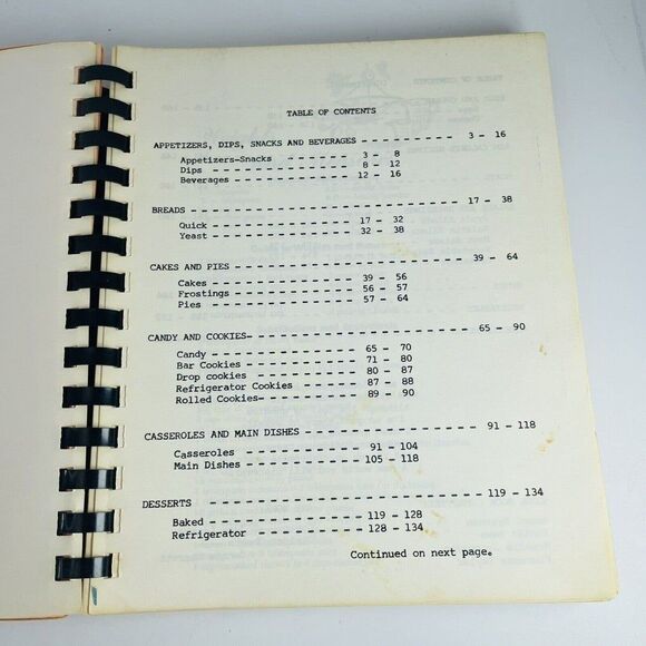 What's Cookin Spiral Cookbook Underwood Hills Presbyterian Church Omaha NE 1973 - Picture 10 of 12